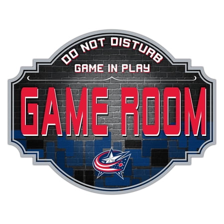 Columbus Blue Jackets 12 Game Room Tavern Sign