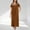 Brown, variant on Cxenplz Womens Nightshirt Soft Button Down Crewneck Short Sleeve Nightgown Casual Pajama Dress Sleepdress Long Sleepwear