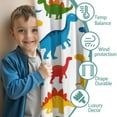 thumbnail image 3 of Blackout Kids Curtains,Cute Dinosaur Pattern Childrens Insulated Curtains Set Of 2,Bedroom Essentials,Toddler Room Decor 42x63in(106x160cm), 3 of 4