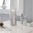 thumbnail image 4 of Simplify 2-Piece Cotton Pads Holder with Lid, Marble Design, 4 of 6