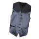 thumbnail image 3 of Chaleco de traje formal entallado para hombre Chaleco de esmoquin de boda de negocios Chaleco de chaqueta gris Sunnimix Chaleco victoriano Steampunk, 3 of 7