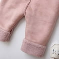 thumbnail image 4 of BXSRUTA Boys and Girls Hooded Thermal Fleece-Lined Romper for Outdoor Winter Activities with Gloves and Coat, 4 of 8