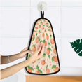 thumbnail image 5 of Many Peach Hand Towel Quick Drying Home Storage Kitchen Towel Hooks Dish Cloths, 5 of 6