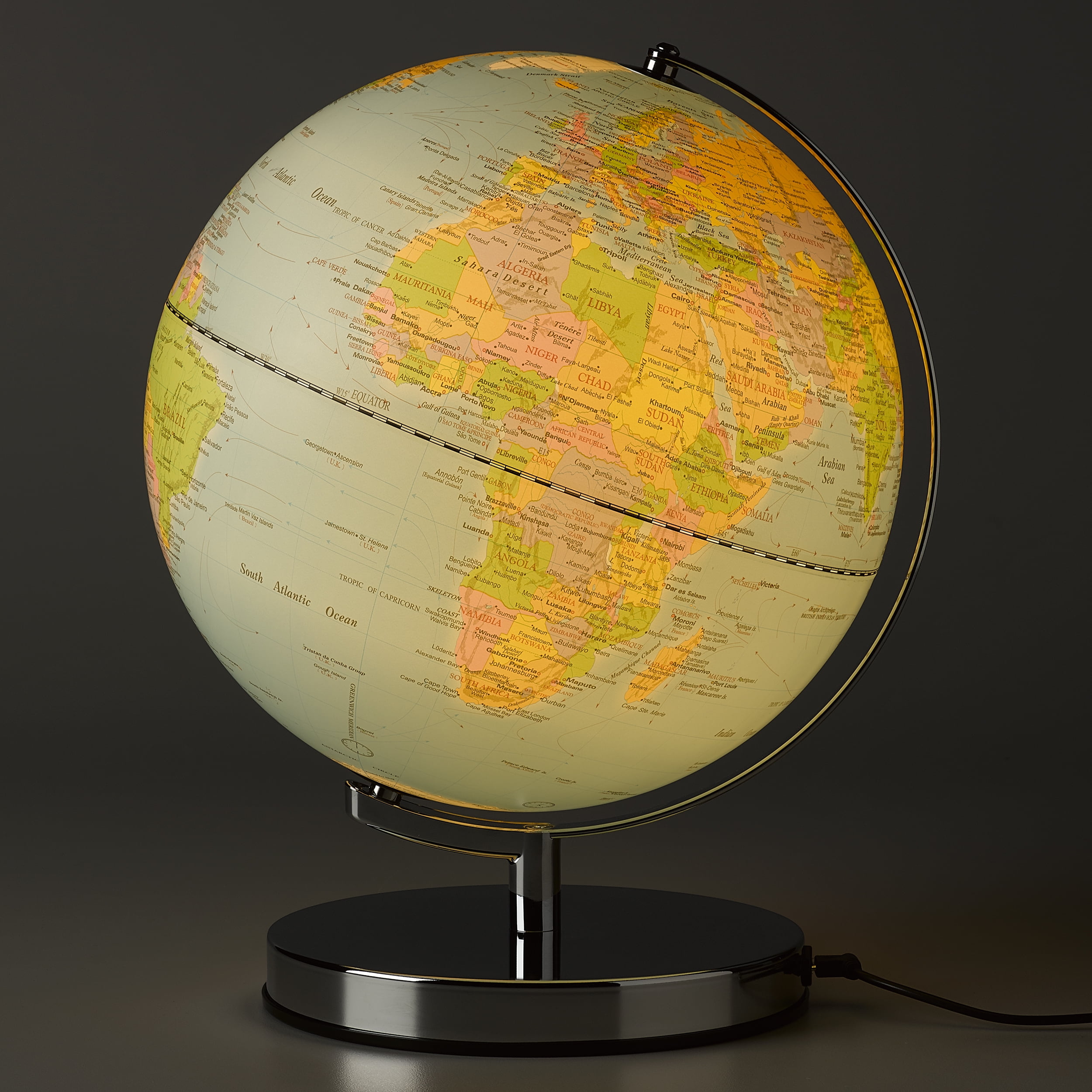 Free Shipping! Wild Wood Globe Light 10 Inch Goldfish Orange for