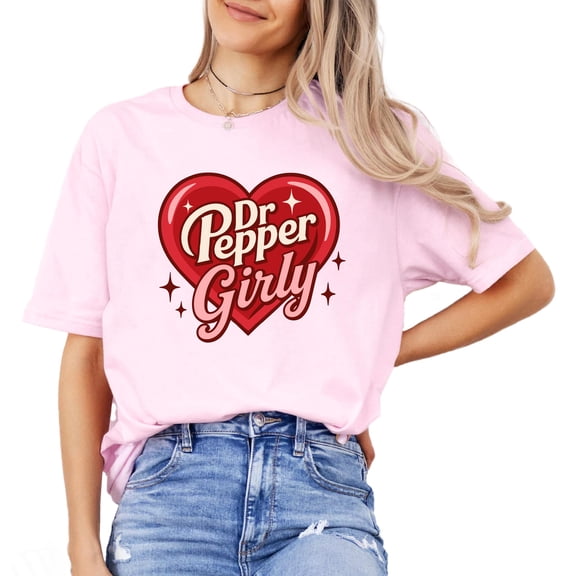 Dr Pepper Heart Graphic Shirt – Girly Soda Apparel