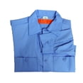 thumbnail image 3 of (lightblue, large) - Solar 1 Clothing Industrial Long Sleeve Work Shirt MS14, 3 of 3