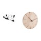 thumbnail image 5 of Reloj de pared,Reloj de pared de panda,decoración para el hogar,lindo y creativo.,Reloj de pared redondo,Reloj de pared de madera maciza para la decoración del salón,Reloj de pared de madera, 5 of 8