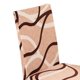 thumbnail image 4 of Silla De Comedor Para Sillas Funda Estiramiento Decoración-gris De La Tela Escocesa, 4 of 6