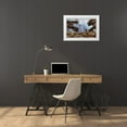 thumbnail image 3 of Bolokofsky, Ronald 18x13 White Modern Wood Framed Museum Art Print Titled - Mountain Top View., 3 of 4