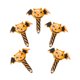 thumbnail image 3 of 5 piezas de Halloween Globo Sticks Devil Pumpkin Cartoon Party Supplies Kids Toys Handheld Aluminum Foil Balloon, 3 of 5