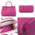 thumbnail image 3 of Pre-Owned Hermes HERMES Handbag Garden PM 36 Negonda Rose Purple Women's h30856a, 3 of 5