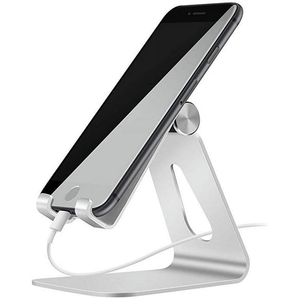Cell Phone Stand Desk Adjustable Aluminum Mobile Phone Holder