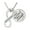 Godmother, variant on Grandma Infinity Sign To The Moon and Back Necklace, 18"+2"