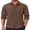 Brown, variant on Men's Long Sleeve Wrinkle Free Dress Shirts Stretch Button Up Shirts with Pocket