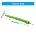 thumbnail image 5 of Interactive Plush Snake Toy with Catnips and Crinkle Sound for Dogs and Cats, 36cm Long, 5 of 16
