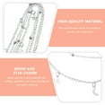 thumbnail image 2 of Moon Dangle Necklace Star Charm Choker Clavicle Jewelry Alloy Neck Pendant, 2 of 8