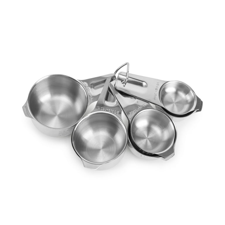 Slofoodgroup Measuring Cup Set - 7 Piece Stainless Steel Measuring Cups 