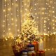 thumbnail image 5 of Decoración navideña Luces de hadas al aire libre, 20M 200 LED Luces de árbol de Navidad para interiores Eléctrico Blanco cálido Impermeable 8 modos Guirnalda para boda Fiesta de cumpleaños Hogar Jardín esquí esquí Gafas de esquí, 5 of 5