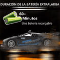 thumbnail image 2 of Carro Control Remoto Recargable + 2 Baterías negro azul, 2 of 4