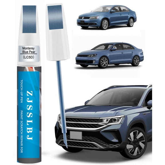 Monterey Blue Pearl(LC5D) for Volkswagen Touch Up Paint, Car Scratch Remover for Nicks and Chips Repair