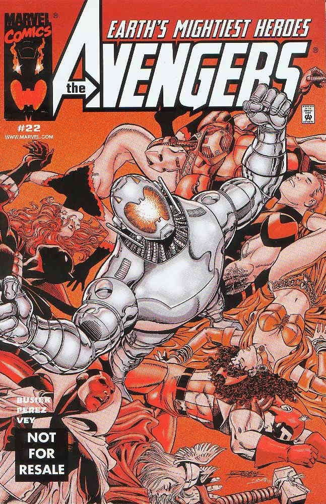 Cover of Avengers #22