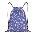 thumbnail image 1 of Gaeub Beautiful Koi Fish Drawstring Backpack Bag Sport Gym Sackpack Heavy Duty String Backpack for Men Women-Medium, 1 of 6