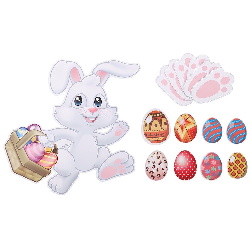- Bunny Shaped Magnet Happy Easter Magnetic Bumper Sticker Easter Bunny 