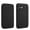 Black, variant on Slim Wallet Case For iPhone 8 Plus/7 Plus, Premium PU Leather Flip Cover with Card Holder, Soft Fiber Flocking Lining for Screen Protection Shockproof Case Wireless Charging, Purple