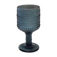 thumbnail image 2 of Tongina Glass Goblet Drinking Water Cup Vintage Reusable French Stylish Champagne Tumbler Water Cup for Bar Wedding Housewarming Blue, 2 of 8