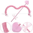 thumbnail image 4 of KAKOWELY 1 juego de mini arco y flecha de Cupido, kit de disfraz de Cupido para San Valentín, accesorios de cosplay para celebraciones navideñas., 4 of 5