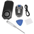 thumbnail image 1 of 113Db Super Loud Wireless Motorcycle Bicycle Alarm Security Anti-Theft Alarm with Remote Control Waterproof Black,black, 1 of 5