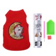 thumbnail image 1 of Camisa Para Perros, Chaleco Para Mascotas Camisa Para Cachorros Diseño De Cobertura Fácil De Poner Y Quitar Ropa Para Perros Material Suave Y Elástico Para Perros ANGGREK AB1211, 1 of 8