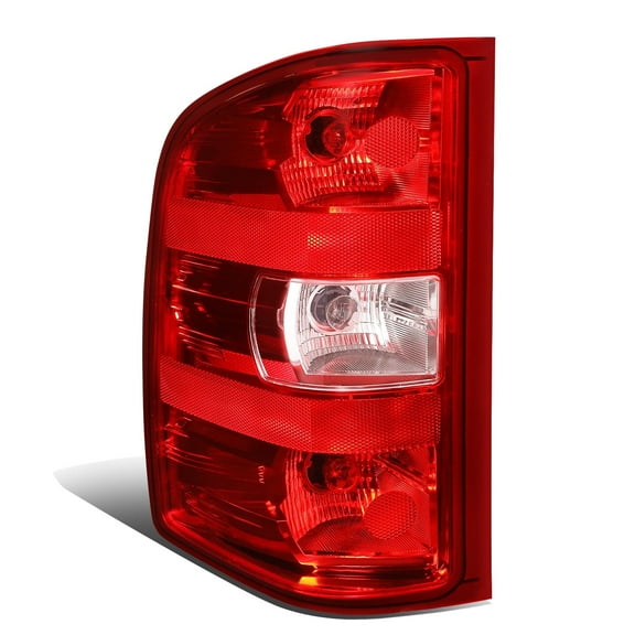 DNA Motoring For 07-14 Silverado 1500 250 3500 OE Style Driver Left Side Red Tail Light Brake Lamp