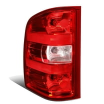DNA Motoring For 07-14 Silverado 1500 250 3500 OE Style Driver Left Side Red Tail Light Brake Lamp