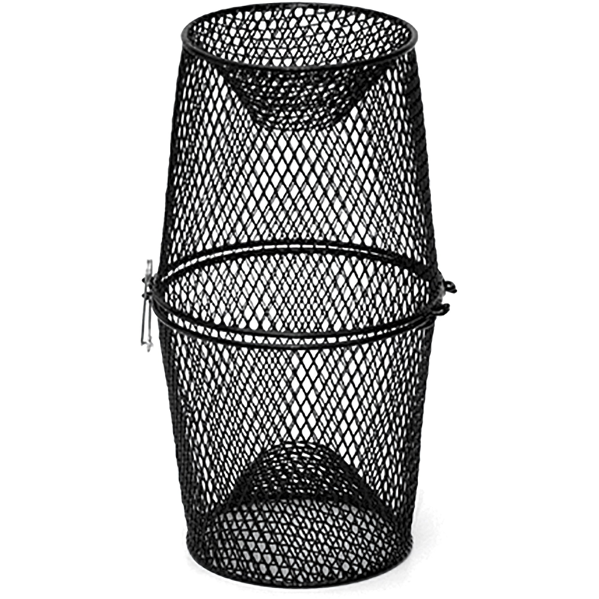 Wire Mesh Minnow Trap Bait Fish Quality Galvanized Steel Durable Collapsible NEW 