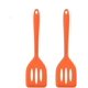 thumbnail image 2 of Juego de 2 espátulas de silicona, de goma de grado alimenticio, pequeñas espátulas de silicona, resistentes al calor, ranuradas para utensilios de cocina antiadherentes., 2 of 6