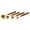 Gold plated, variant on POYOGA 4Pieces Stainless Steel Measuring Cups Measuring Spoons Set Measuring Tool Set