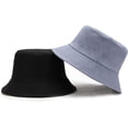 thumbnail image 6 of CoCopeaunts Men Bucket Hat Lightweight Packable Women Double Use Fisherman Hats Unisex Pure Color Outdoor Classic Basin Caps, 6 of 8
