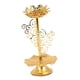 thumbnail image 1 of Portavelas de ghee, candelabro, lámpara de aceite de mantequilla, portavelas de té, candelabro de loto 116cm, 1 of 9