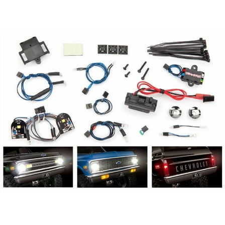 Traxxas 8090 LED Light Set, Complete with Power Supply (Fits #9111 or 9112 Body)