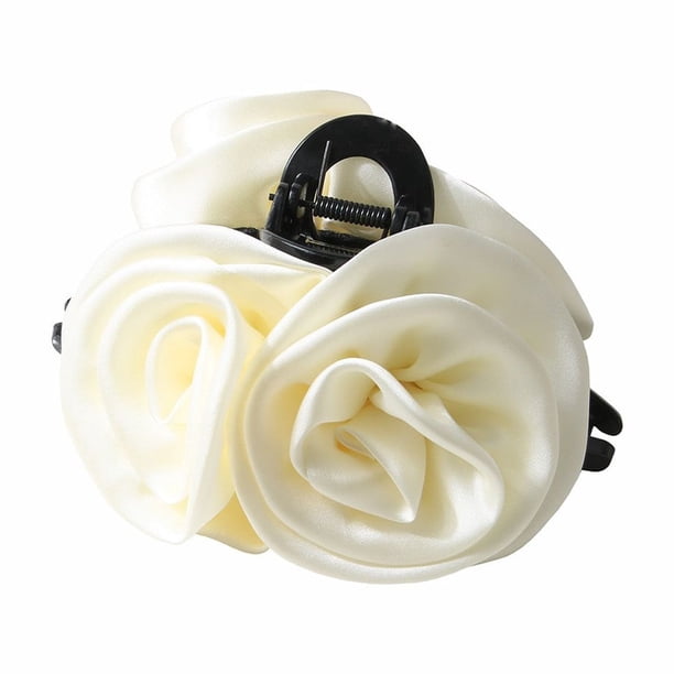 Clip de Flor de Rosa onlyliua gran volumen Horquilla de Múltiples pinos Pinza para el cabello