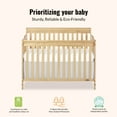 thumbnail image 3 of Dream On Me Ashton 5-in-1 Convertible Crib, Natural, Greenguard Gold and JPMA Certified, 3 of 12