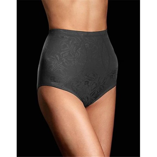 Maidenform womens Maidenform Flexees Firm Control shapewear briefs, Black, Small US