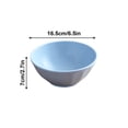 thumbnail image 3 of Straw Soup Bowl for Dorms & Kitchen, Eco-Friendly Easy to Clean Tableware, Lightweight Design for Multi-Purpose Use, Perfect for Soup & Noodles, Modern Kitchen Accessories, 3 of 5