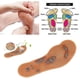 thumbnail image 1 of 2 pares de plantillas de terapia magnética para estimular los puntos de presión (marrón), 1 of 5