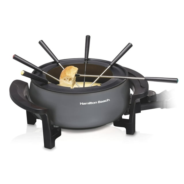 Olla eléctrica para fondue Hamilton Beach de 3 litros con control de temperatura