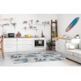 thumbnail image 4 of Simply Daisy 5' x 7' Lobster Fest Nautical Chenille Rug, Dusty Smoke, 4 of 4