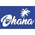 thumbnail image 2 of Junior's Lilo & Stitch Ohana Silhouette Graphic Tee Royal Blue Medium, 2 of 3