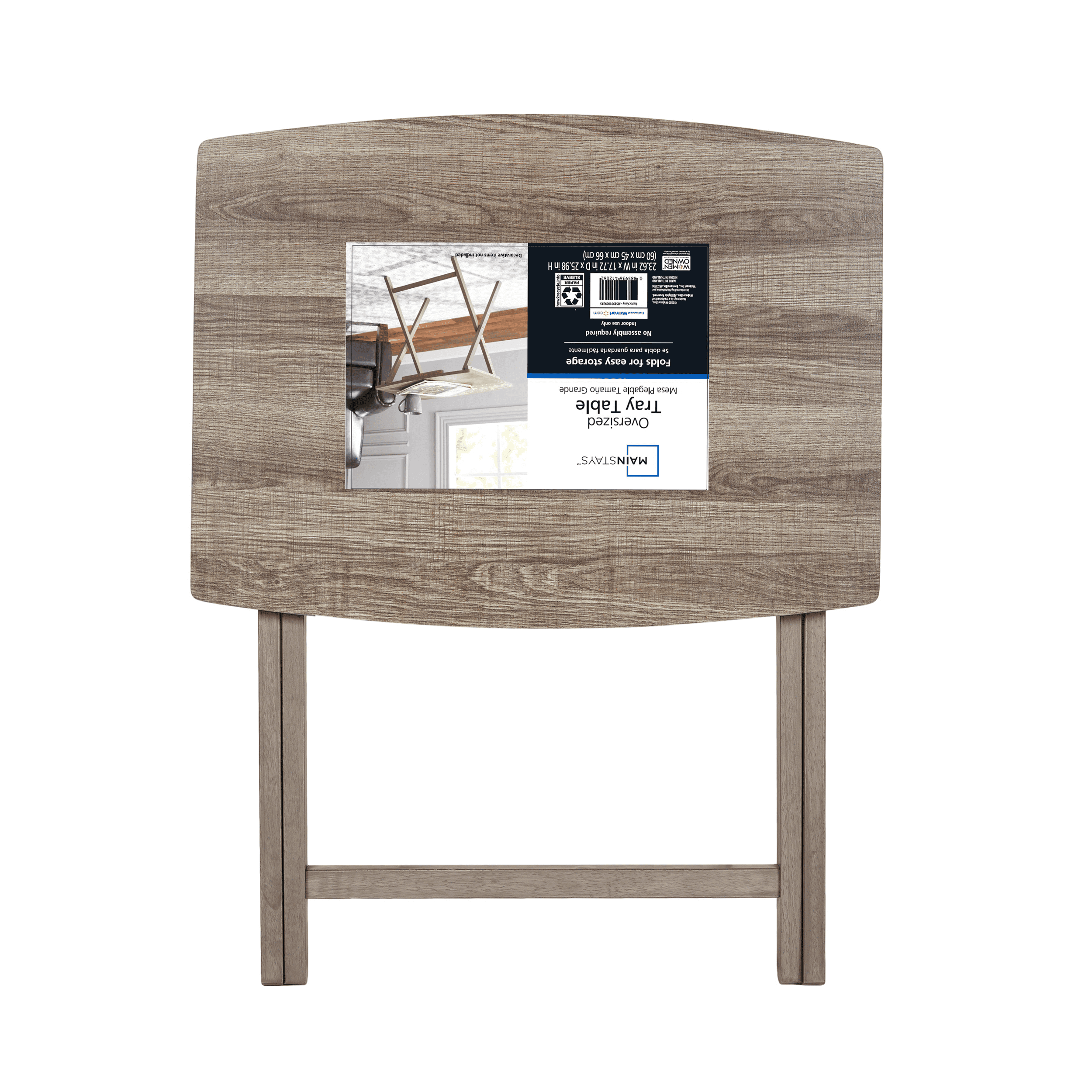 Oversized tv 2024 trays walmart