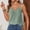 Green, variant on Women's Scalloped Lace V Neck Eyelet Spaghetti Strap Camisole, Loose Woven Sleeveless Casual Tank Top